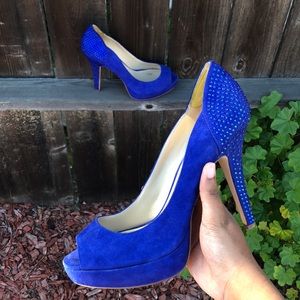 Nice blue high heels